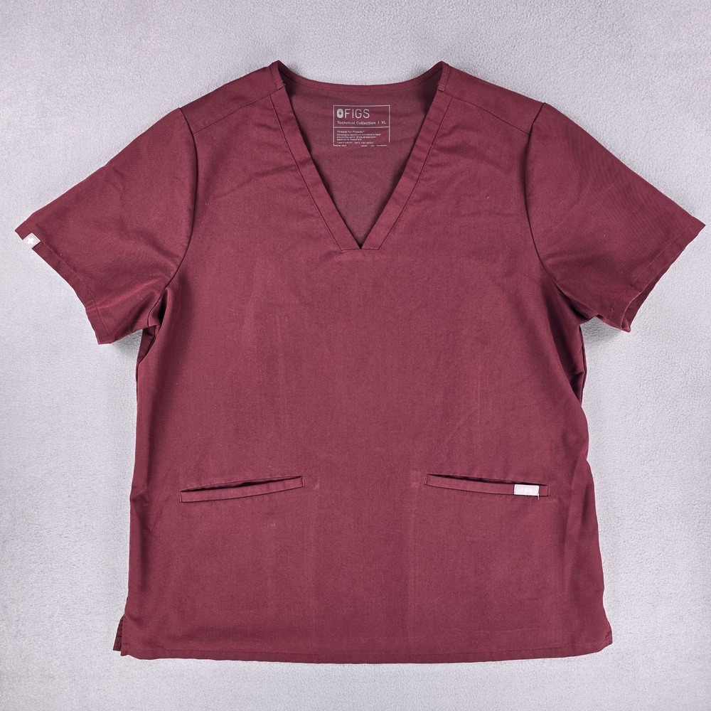 Figs Scrub Top Mens XL Technical Collection Stretch Pockets Medical FW1100